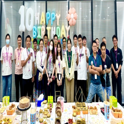 歲月秋高，重陽同慶——國微電子10月份員工生日會